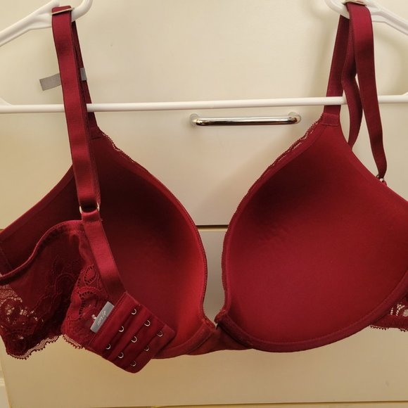 Aerie Harper Bra - 38DD (Burgundy/Maroon) - Picture 3 of 5